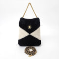 Chanel Shearling Tote And Shoulder Bag (10165536)
