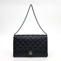 Chanel Caviar Clutch And Shoulder Bag (10179103)