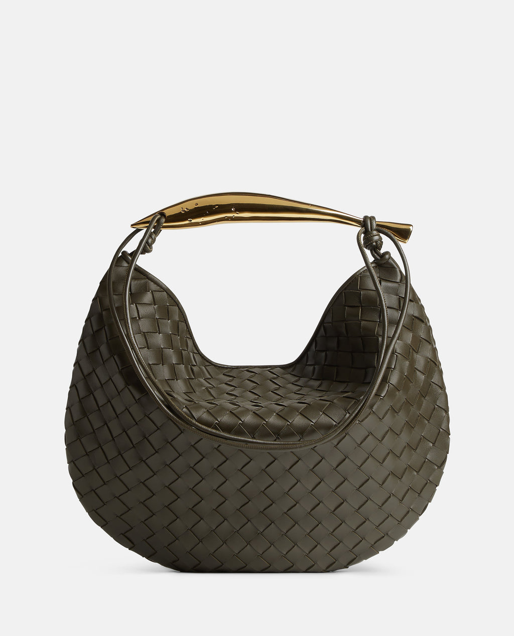 Bottega Veneta Women Medium Sardine Leather Top Handle Bag