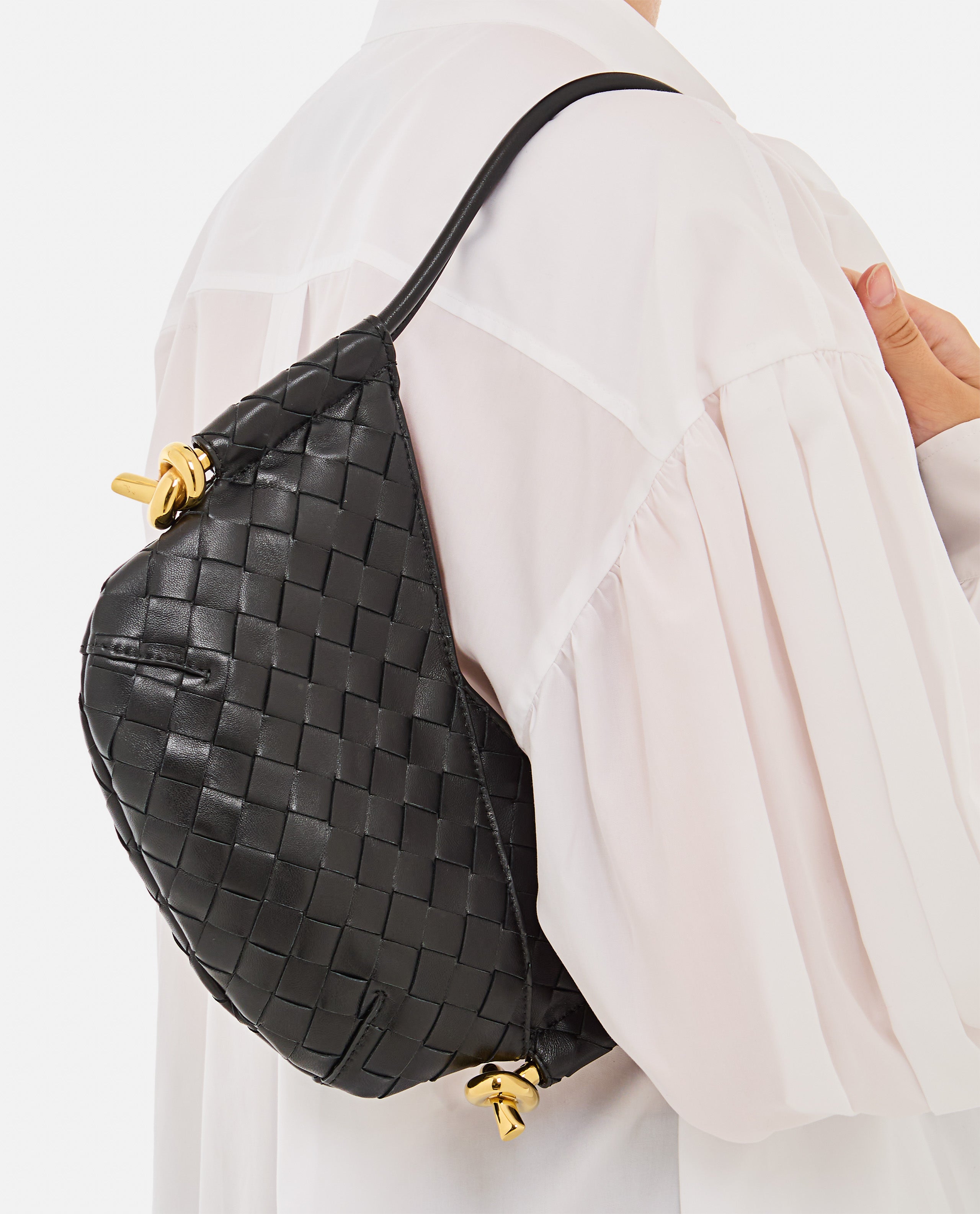 Bottega Veneta Women Mini Hobo Solstice Shoulder Bag