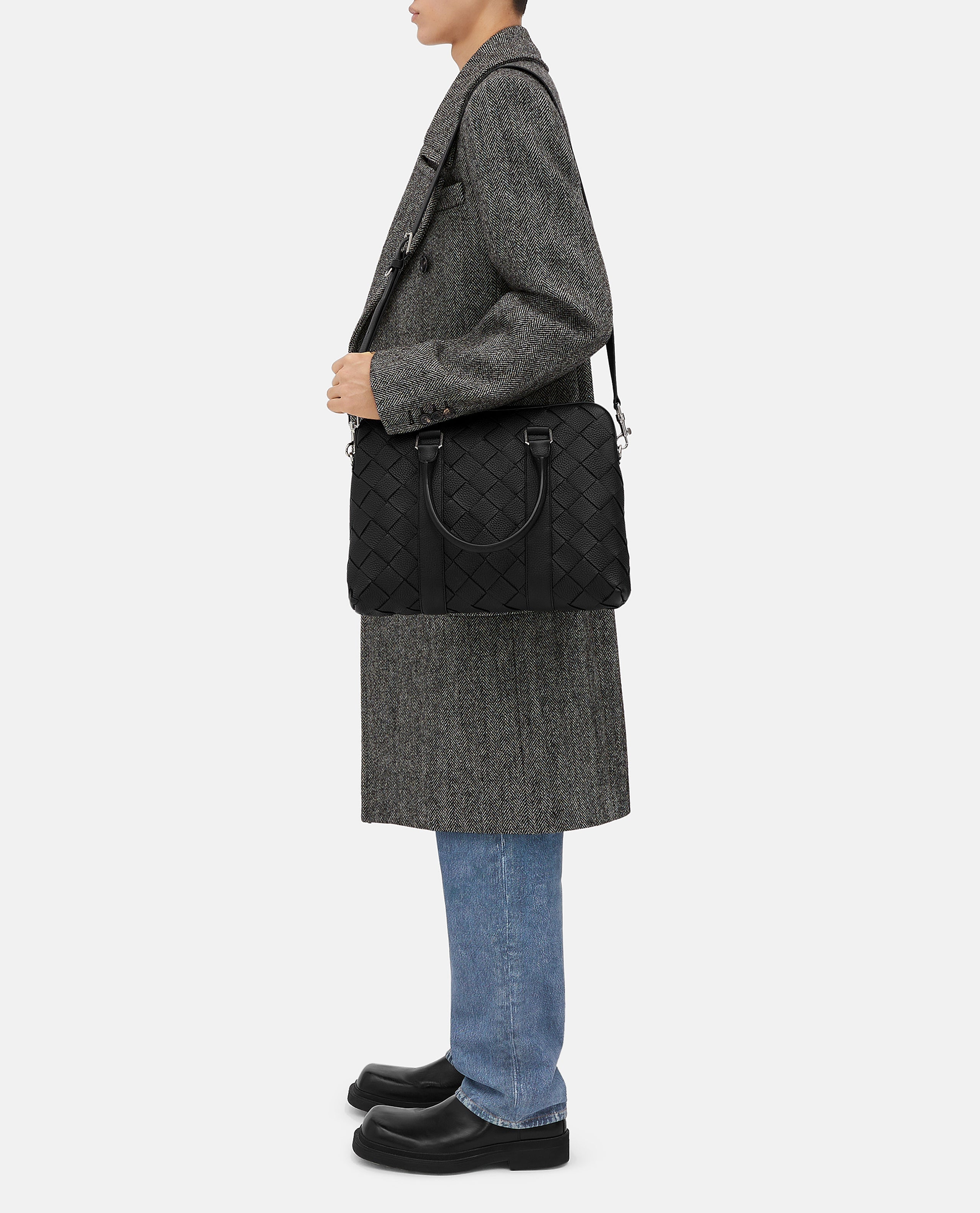 Bottega Veneta Men Intrecciato Business Bag