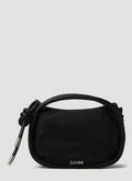 Ganni Women Mini Knot Handbag