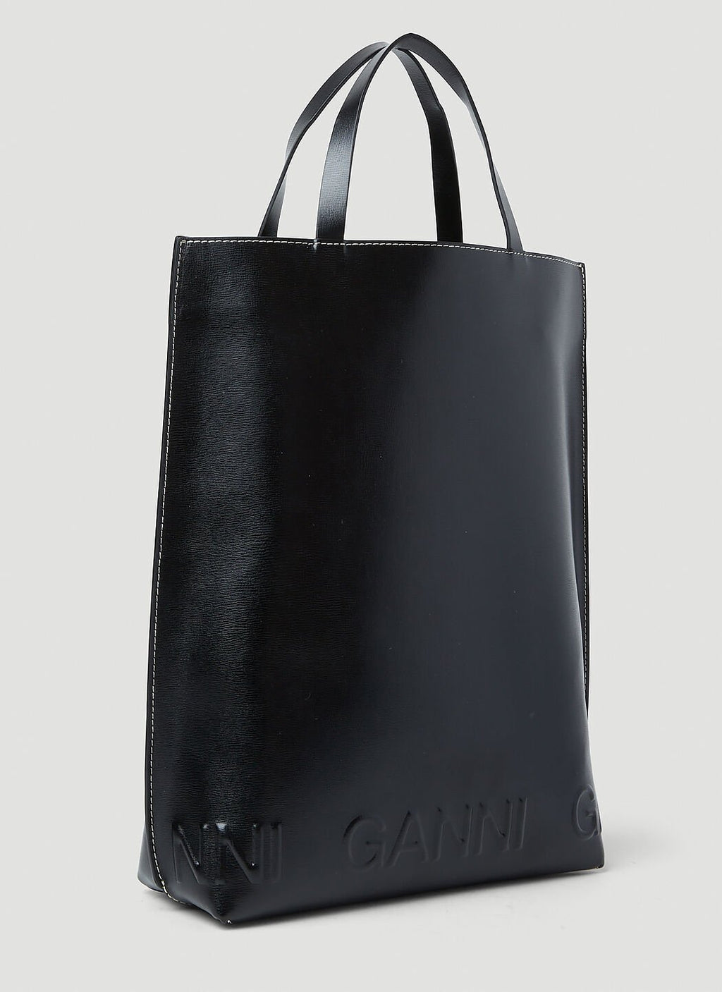 Ganni Women Banner Medium Tote Bag