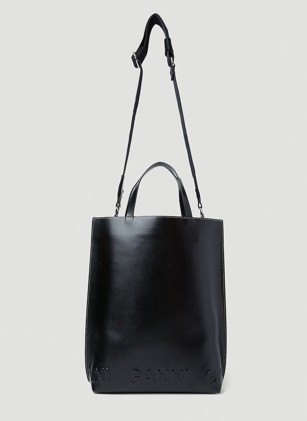 Ganni Women Banner Medium Tote Bag