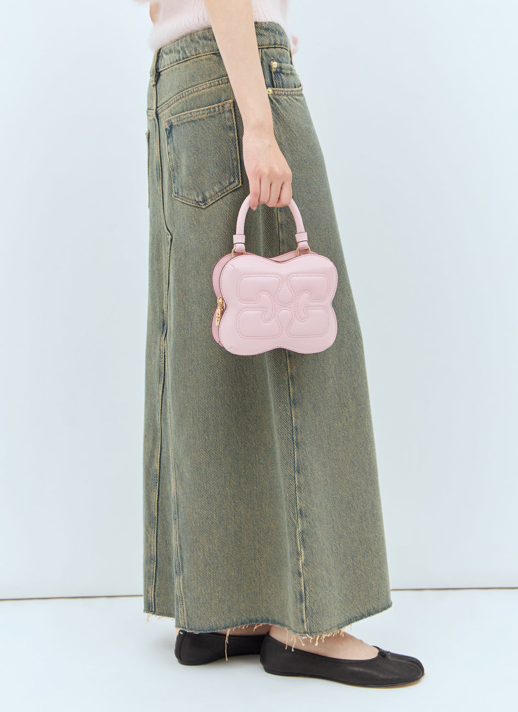Ganni Women Small Butterfly Handbag