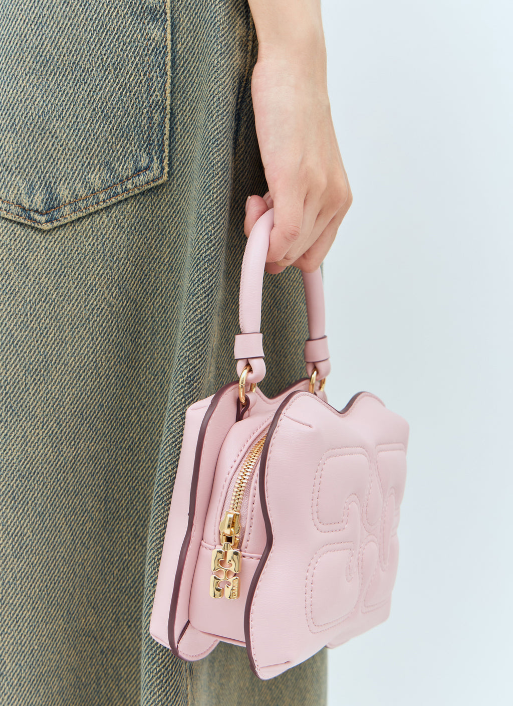 Ganni Women Small Butterfly Handbag