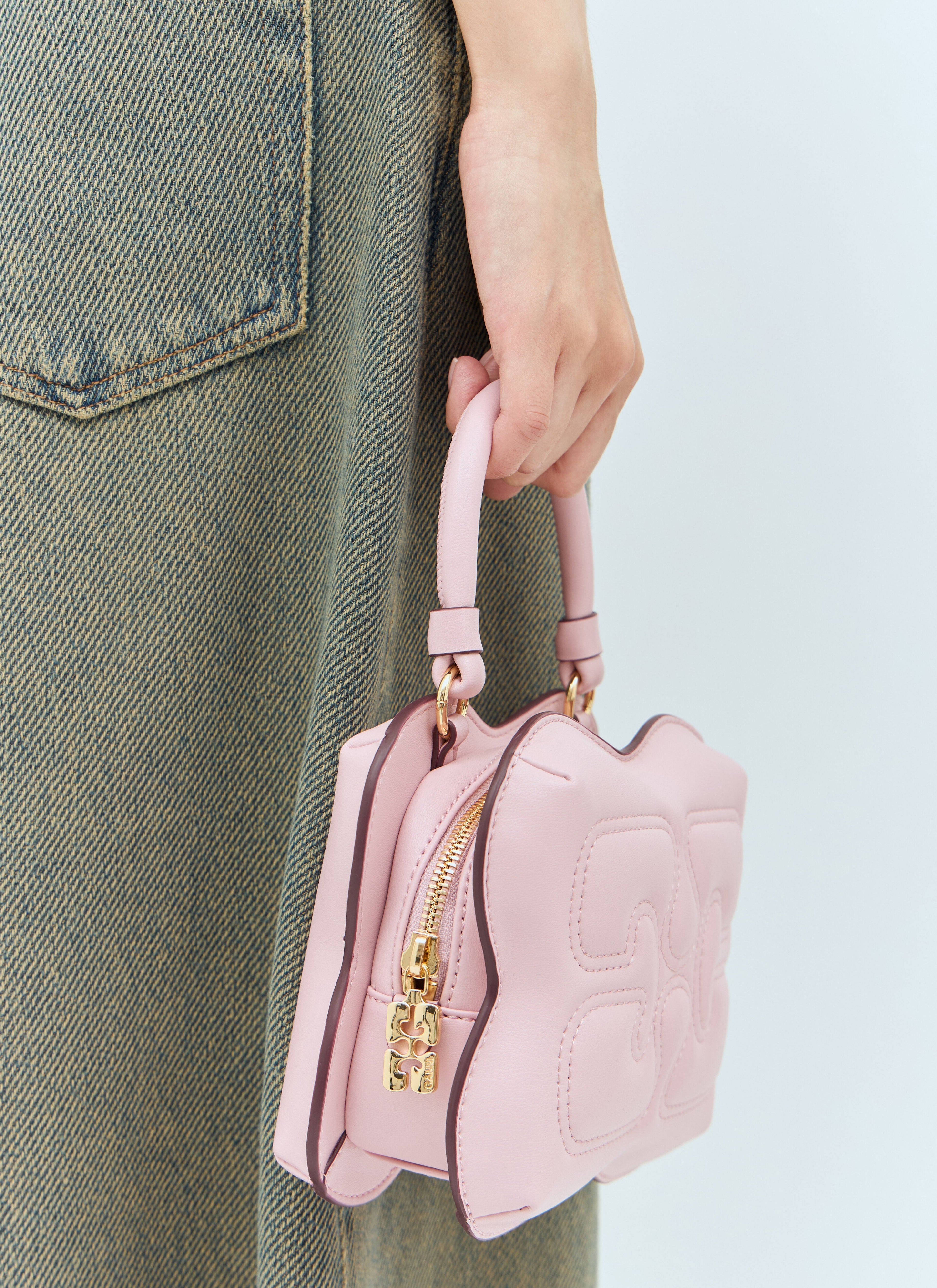 Ganni Women Small Butterfly Handbag