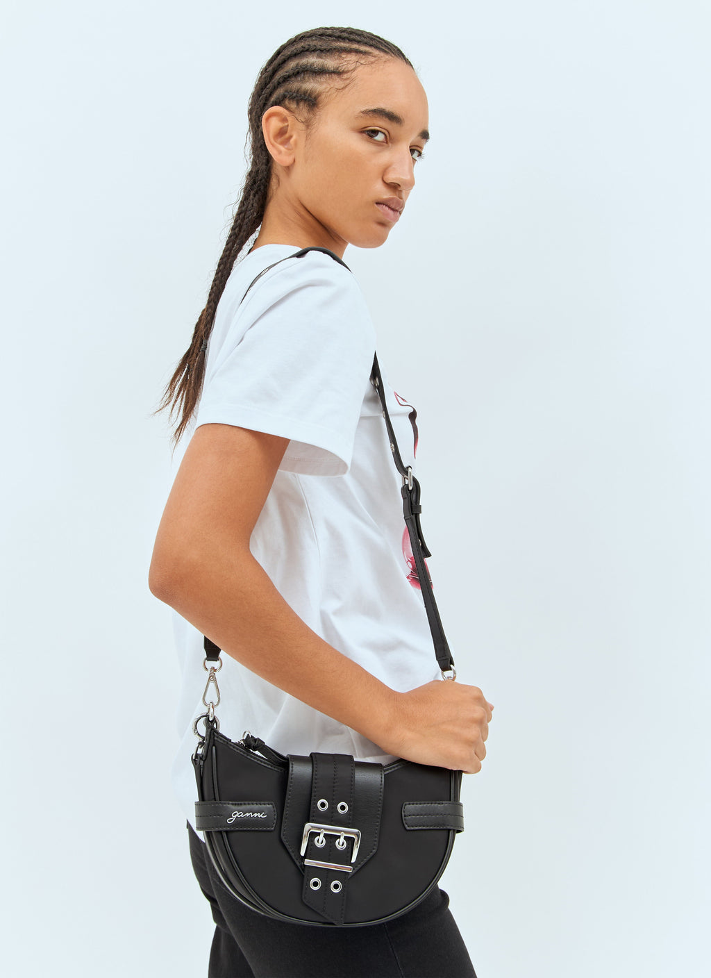 Ganni Women Small Bucky Crossbody Bag