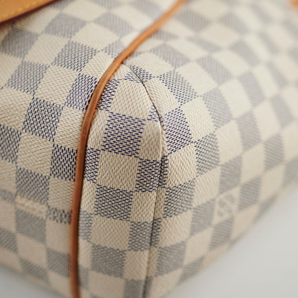 Louis Vuitton Totally MM Damier Azur Shoulder Bag