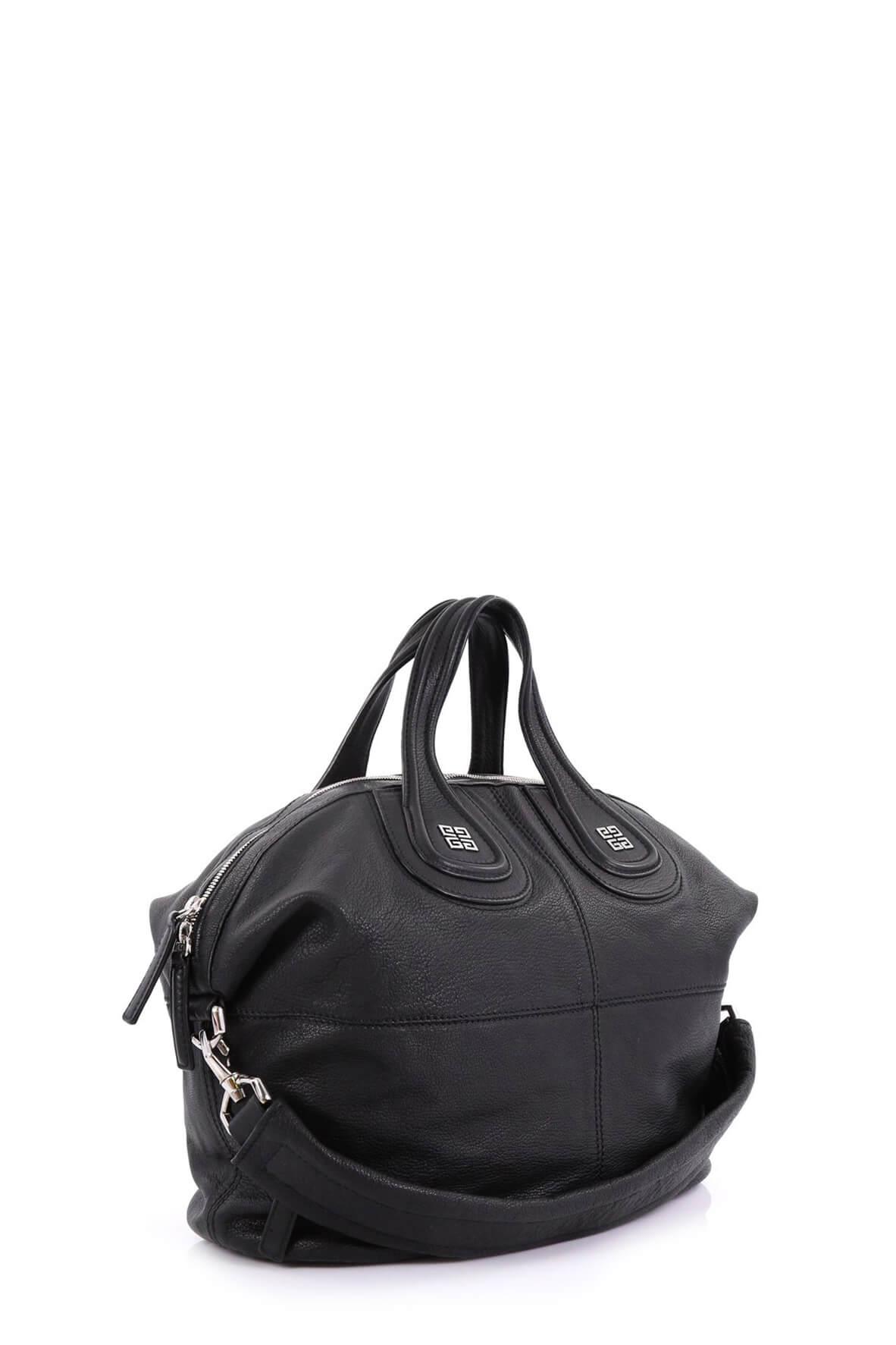 Medium Nightingale Black with Silver Hardware