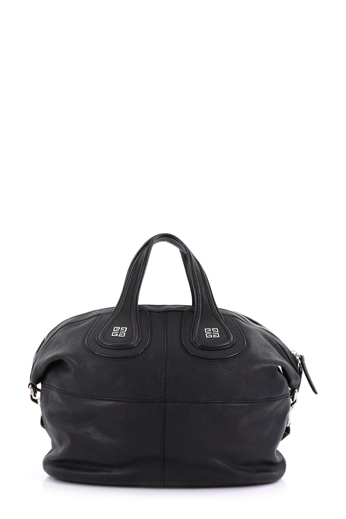 Medium Nightingale Black with Silver Hardware