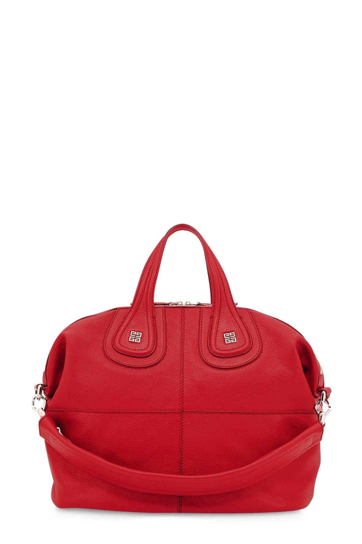 Medium Nightingale Red with Silver Hardware