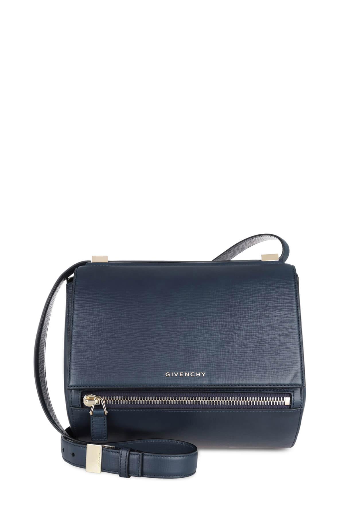 Medium Pandora Box Navy Blue