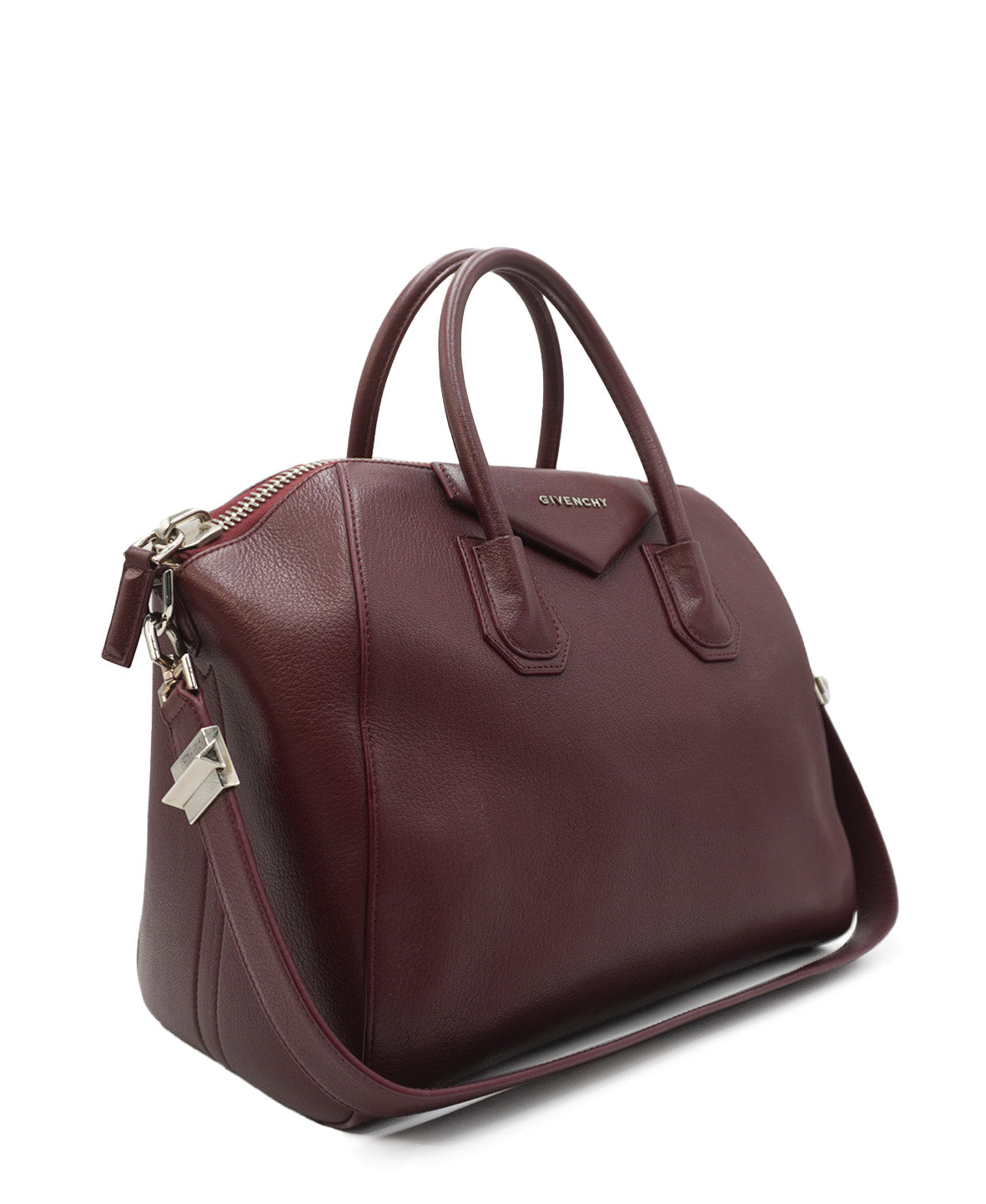 Medium Antigona Burgundy