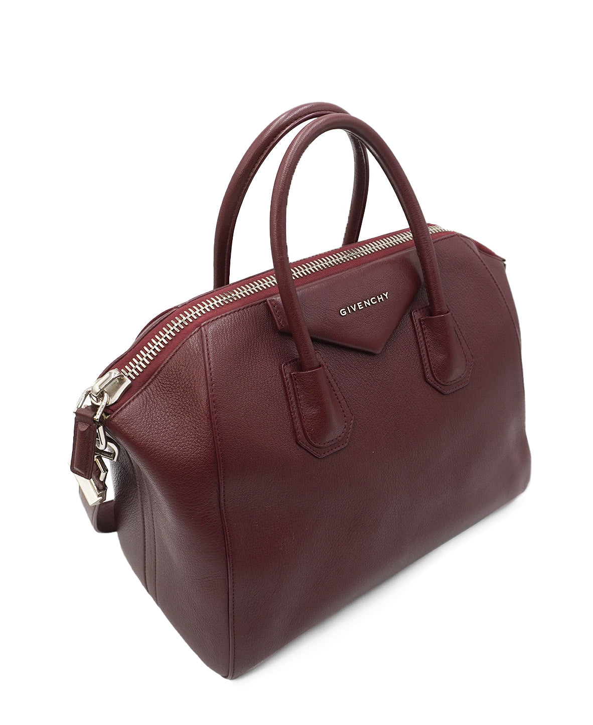 Medium Antigona Burgundy