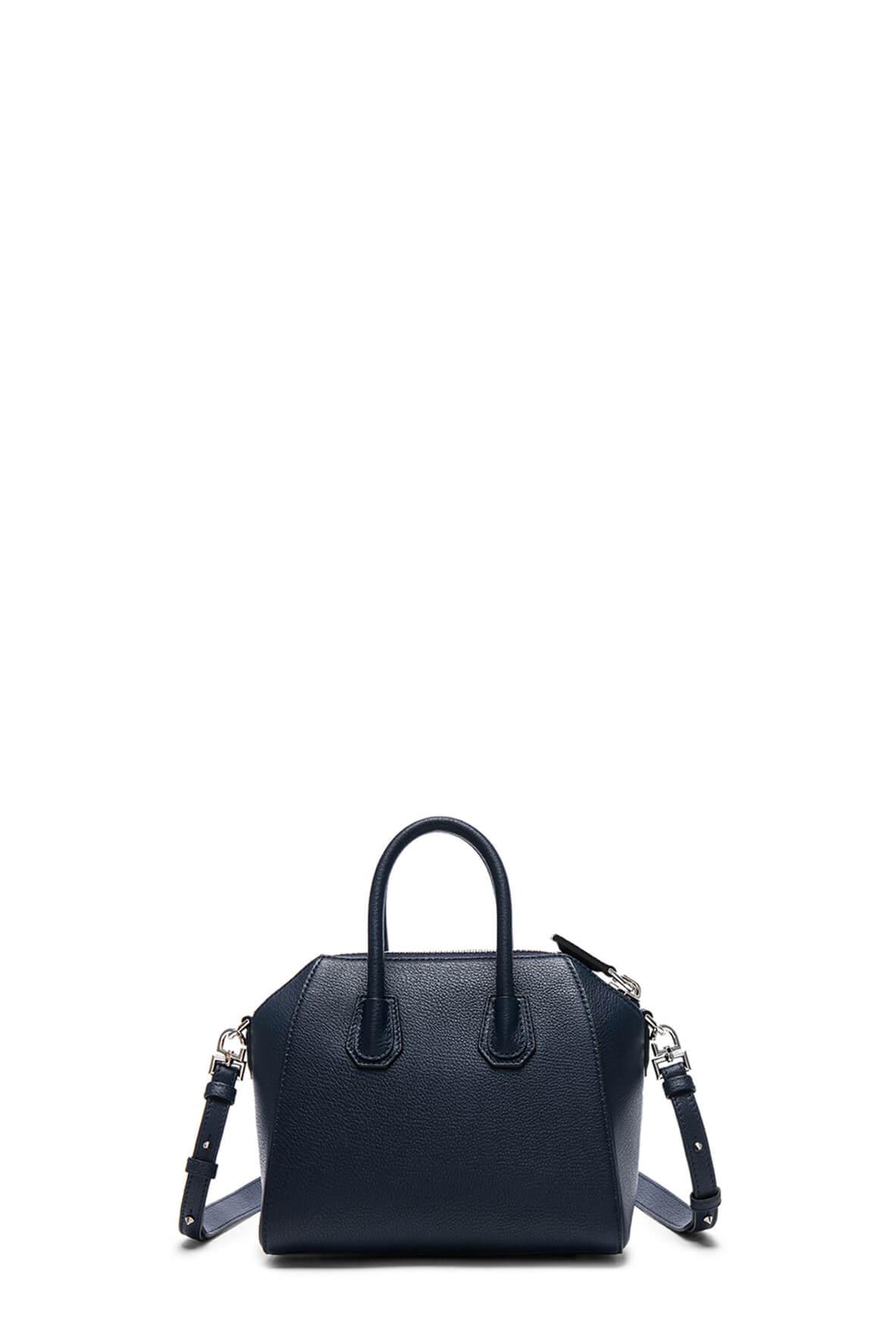 Mini Antigona Night Blue with Detachable Strap