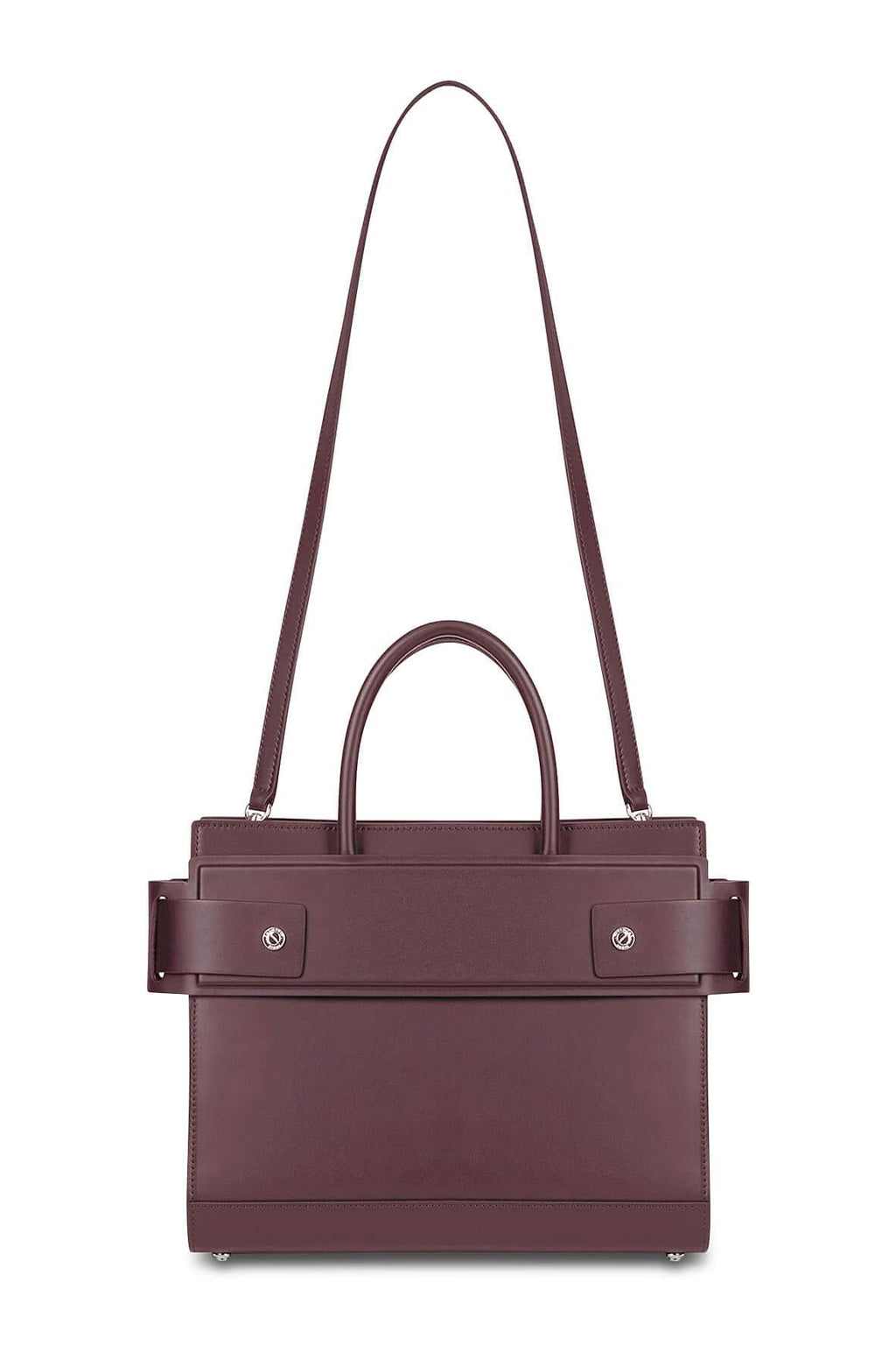 Small Horizon Satchel Maroon