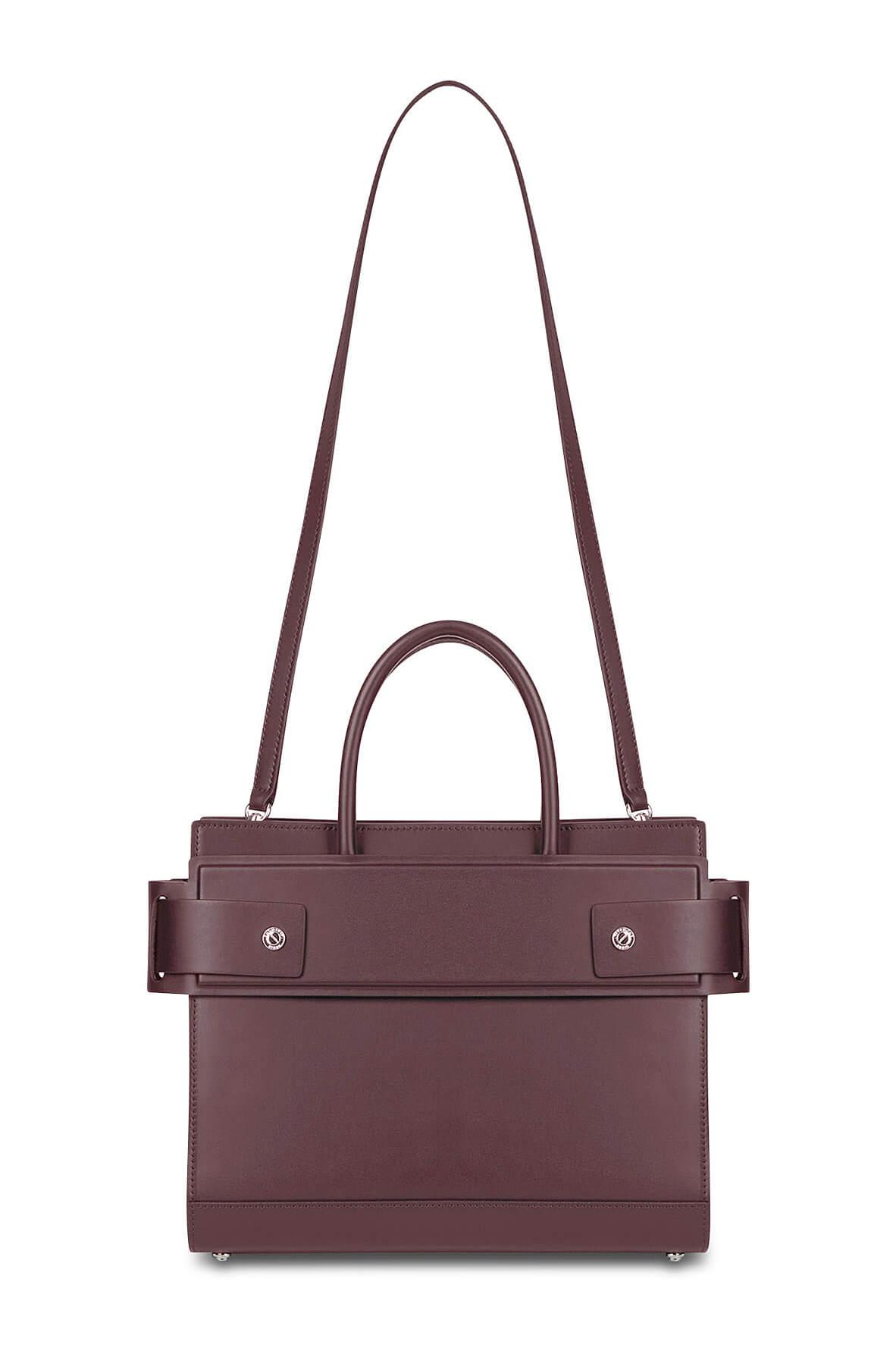 Small Horizon Satchel Maroon