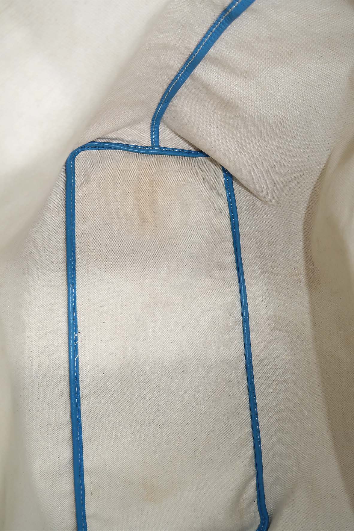 Chevron Saint Louis PM Tote Blue
