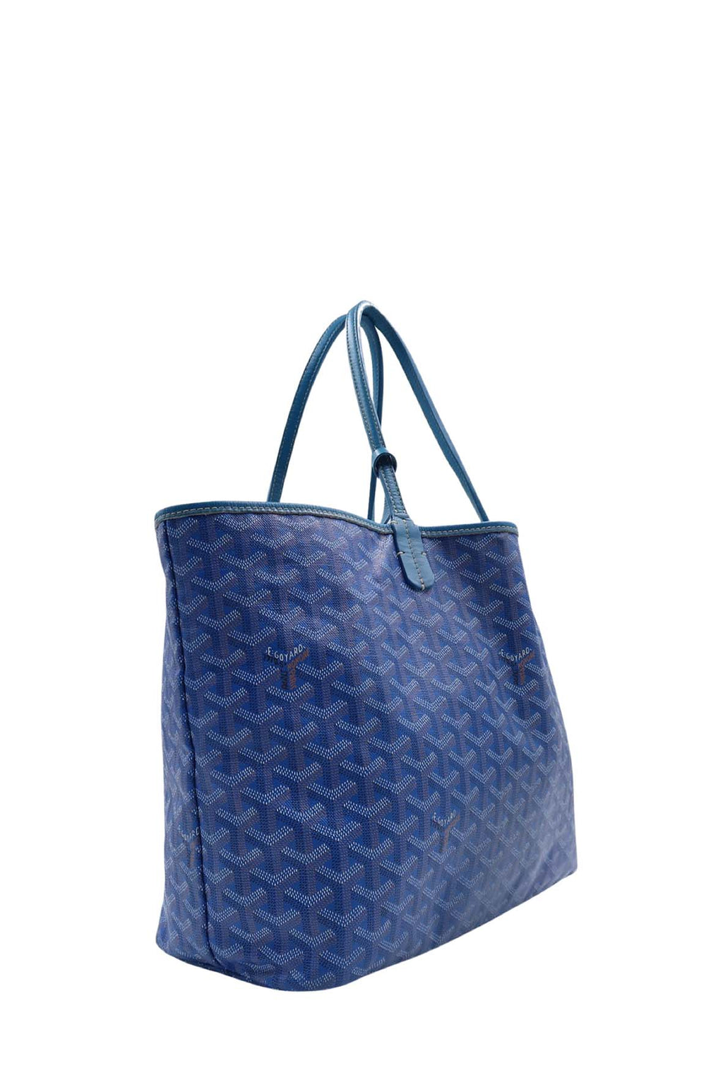 Chevron Saint Louis PM Tote Blue