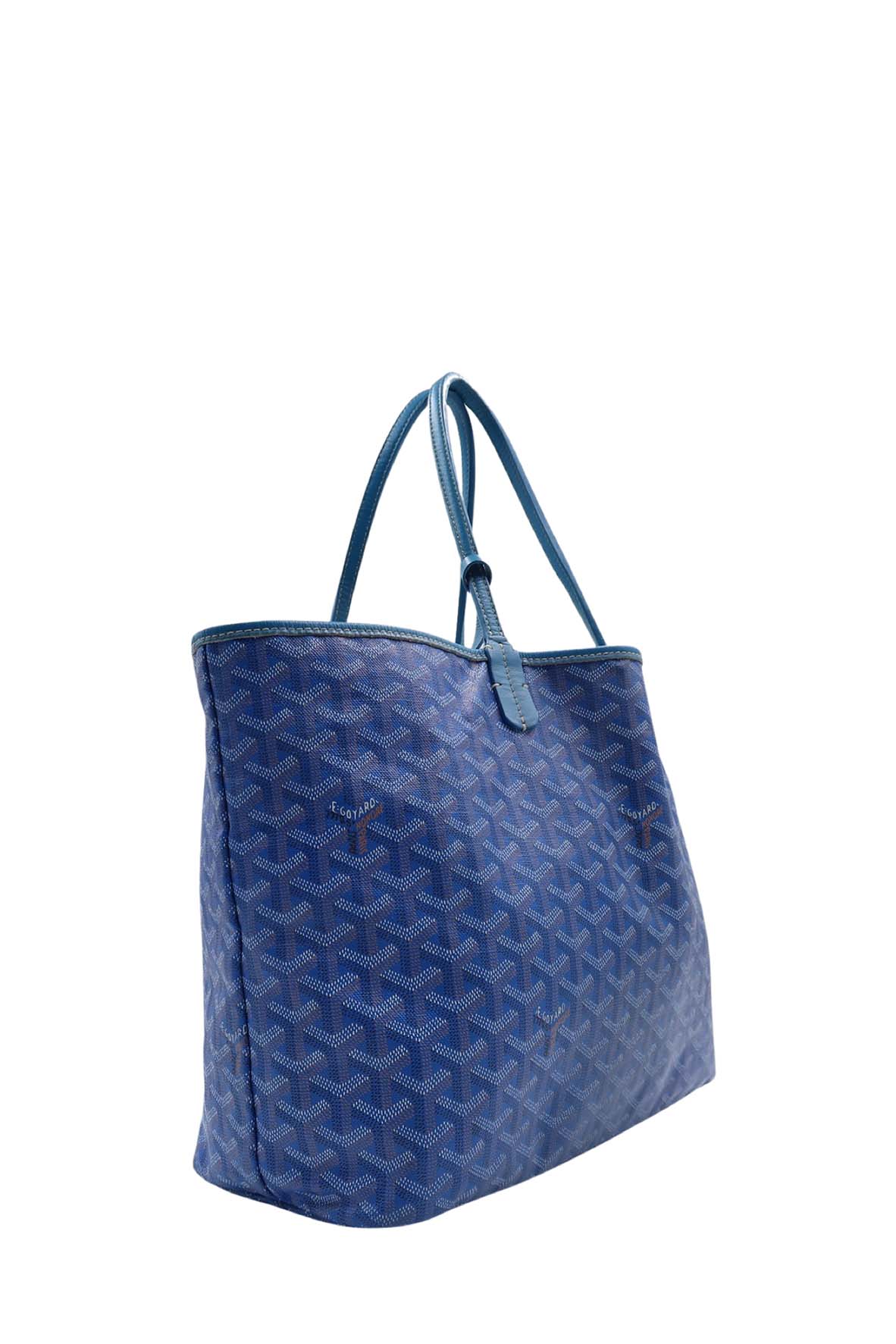 Chevron Saint Louis PM Tote Blue