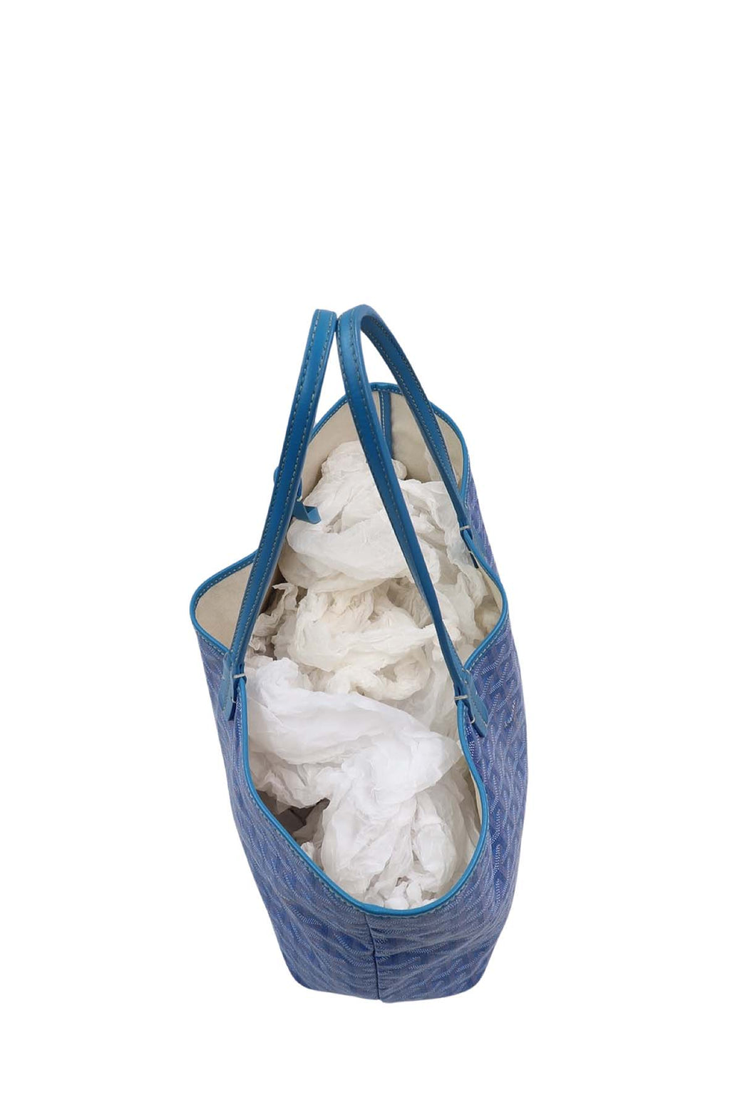 Chevron Saint Louis PM Tote Blue