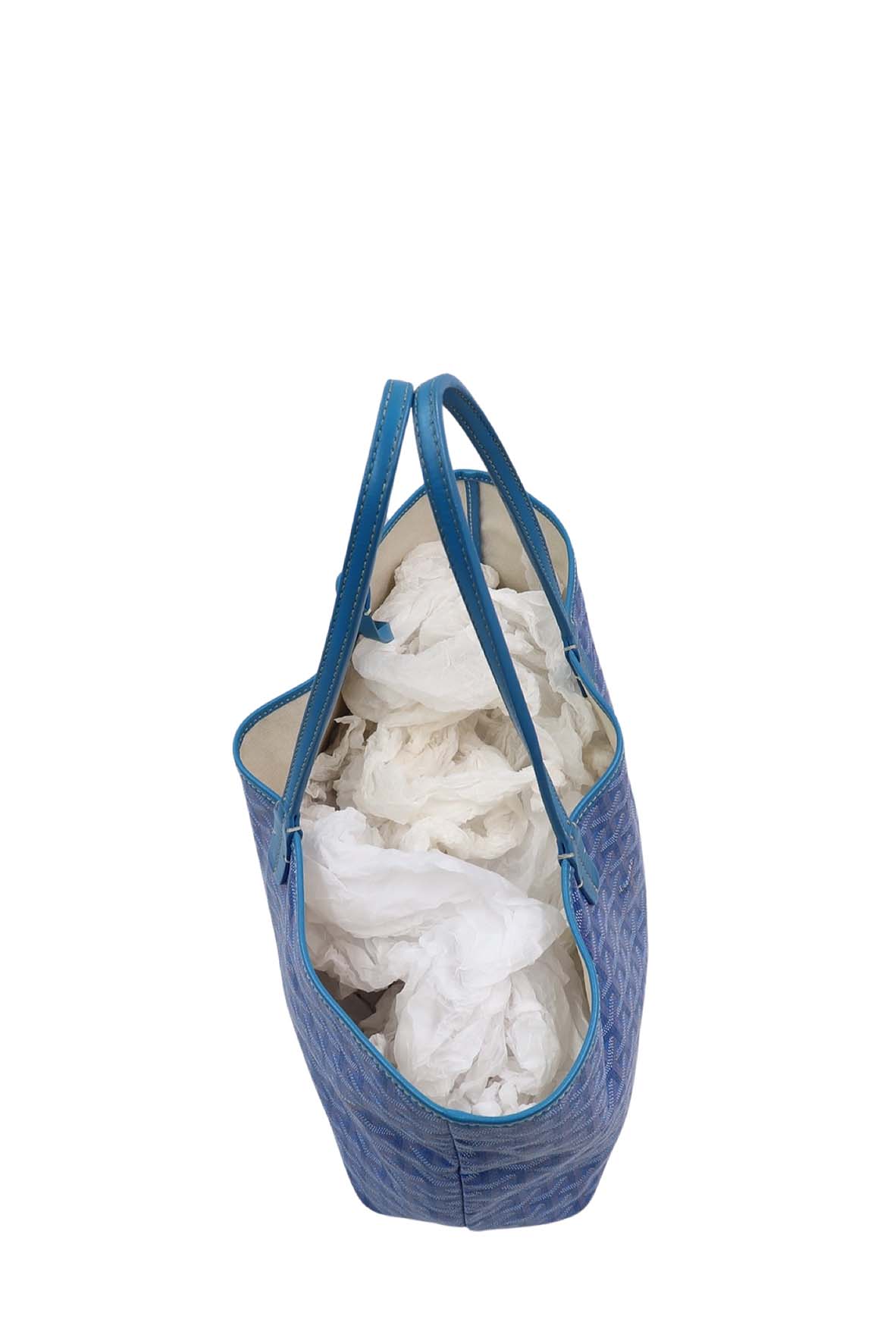Chevron Saint Louis PM Tote Blue