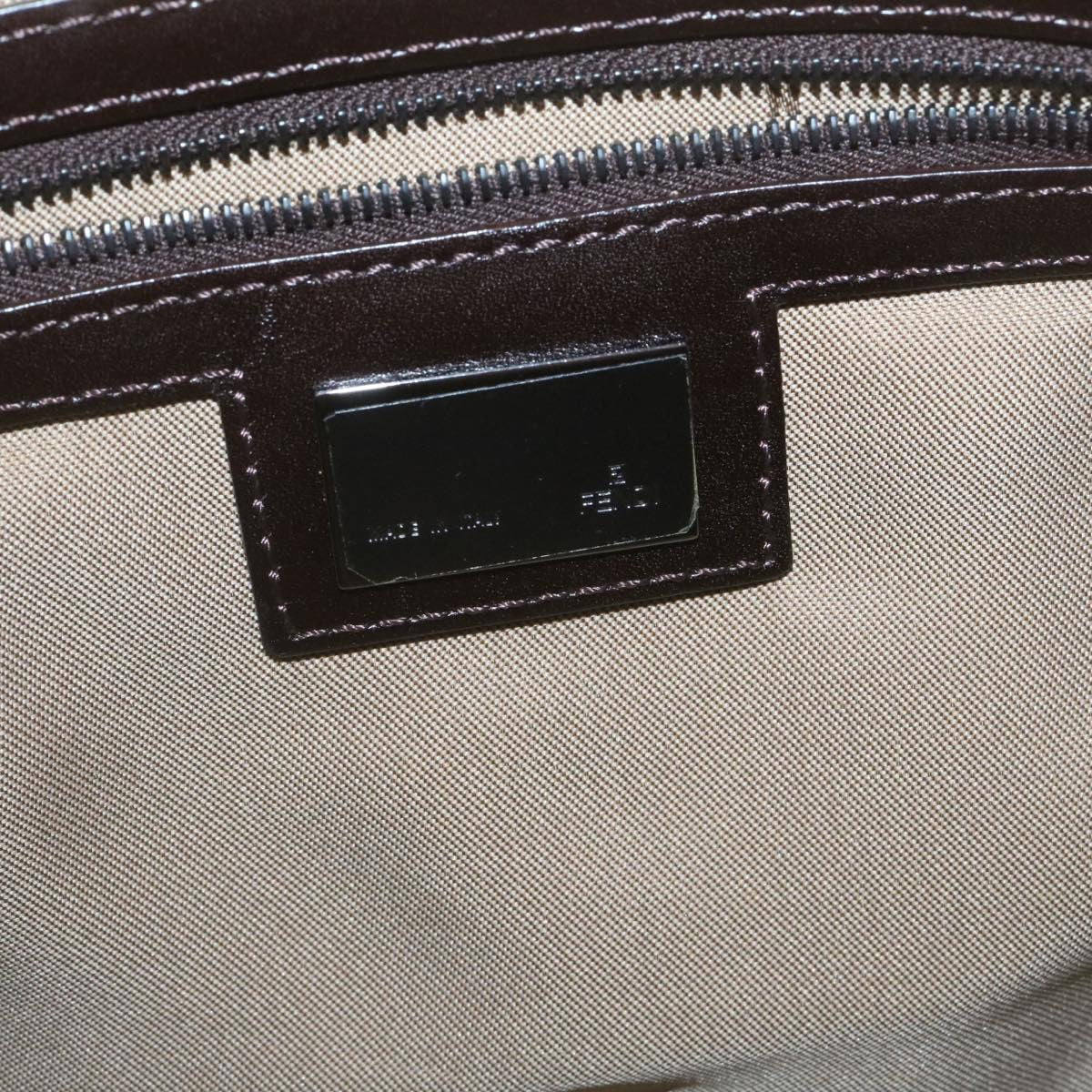 FENDI Mamma Baguette Shoulder Bag Suede Pink am1493g