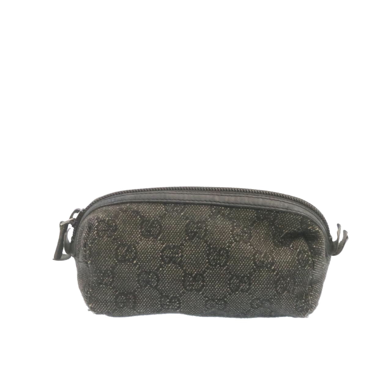 GUCCI GG Canvas Cosmetic Pouch Black am1504g
