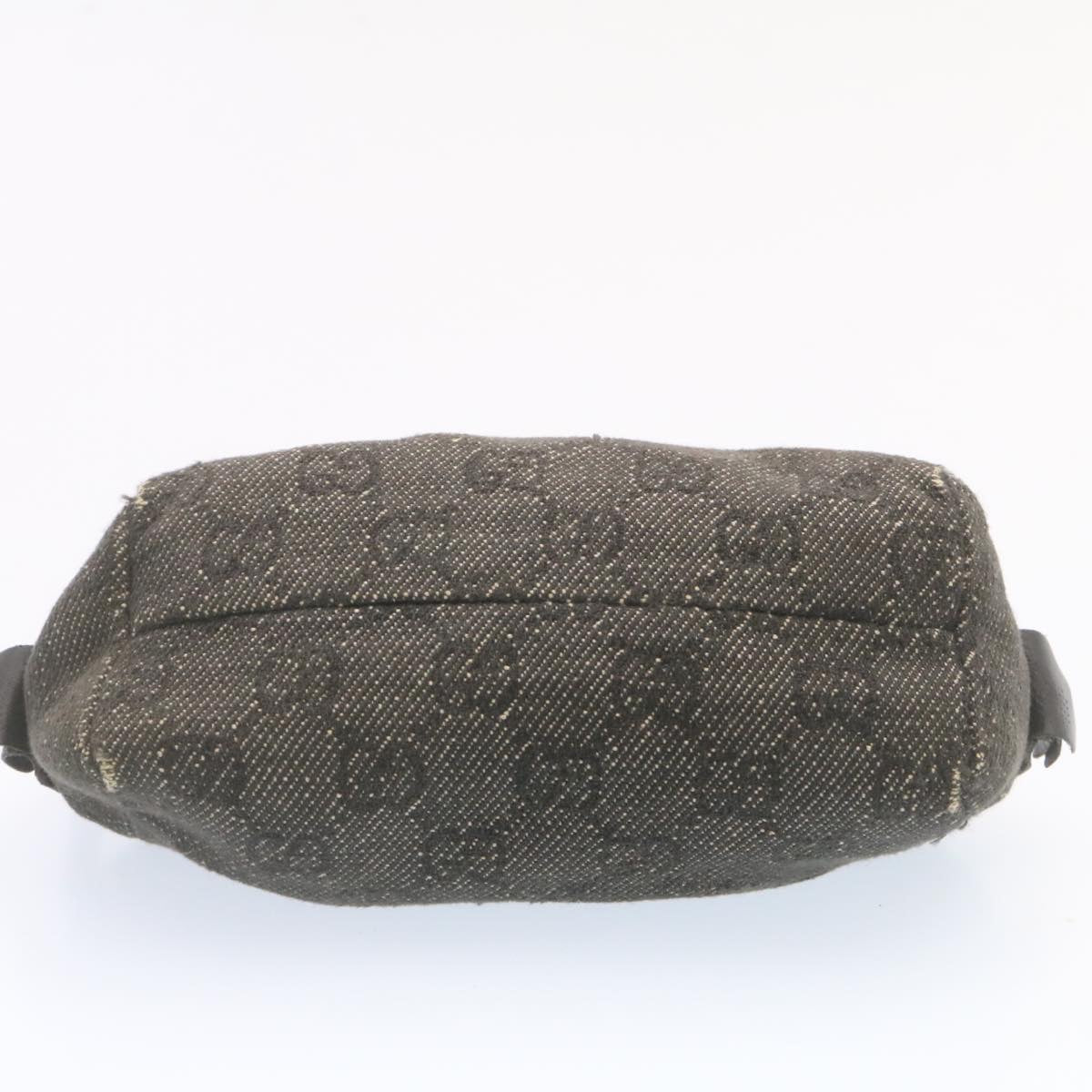 GUCCI GG Canvas Cosmetic Pouch Black am1504g
