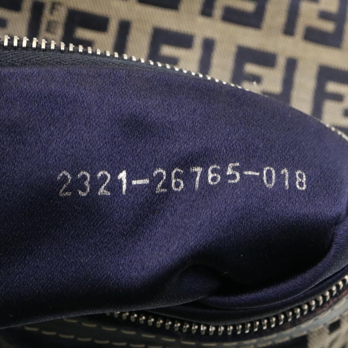 FENDI ZucchinoCanvas Shoulder Bag Brown am1690g