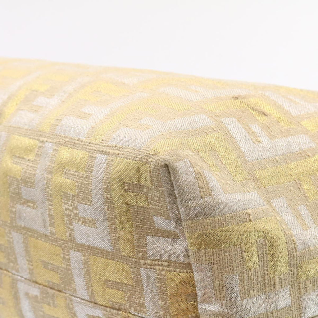 FENDI Zucca Canvas Tote Bag Beige Gold am1694g