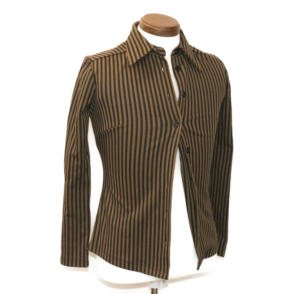 FENDI Pecan Jacket Nylon Black Brown am1724g