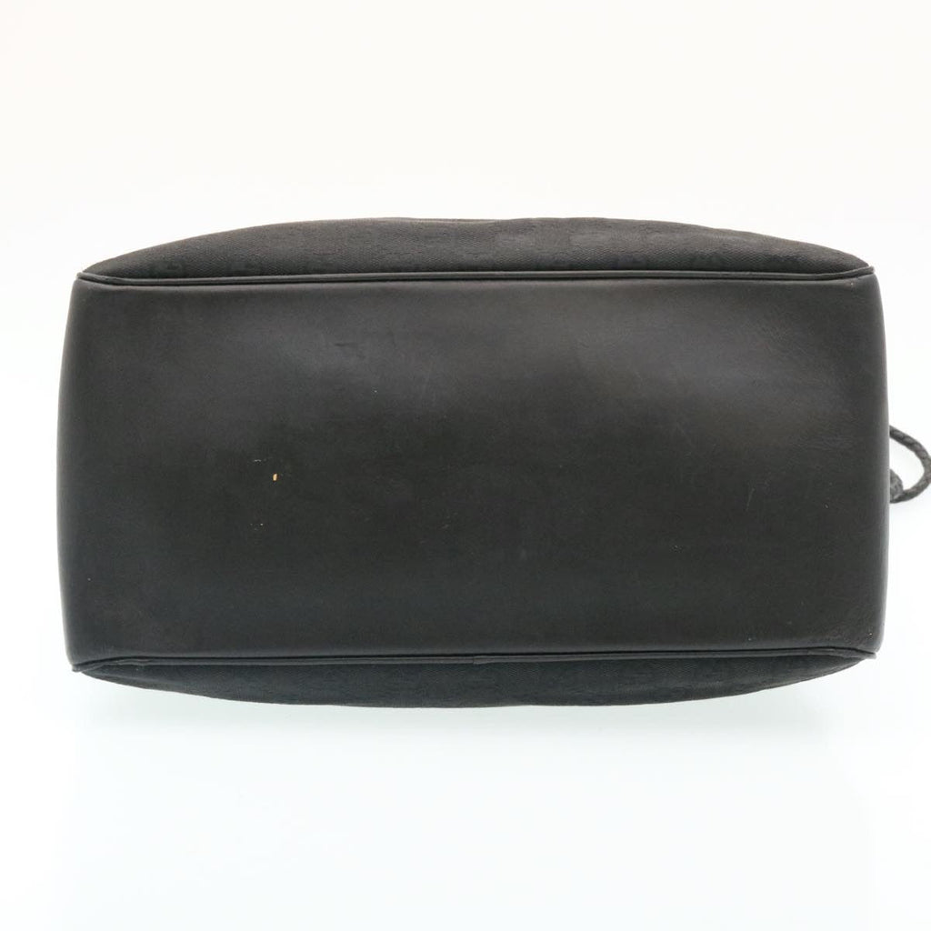 GUCCI GG Canvas Shoulder Bag Canvas Black am1813g