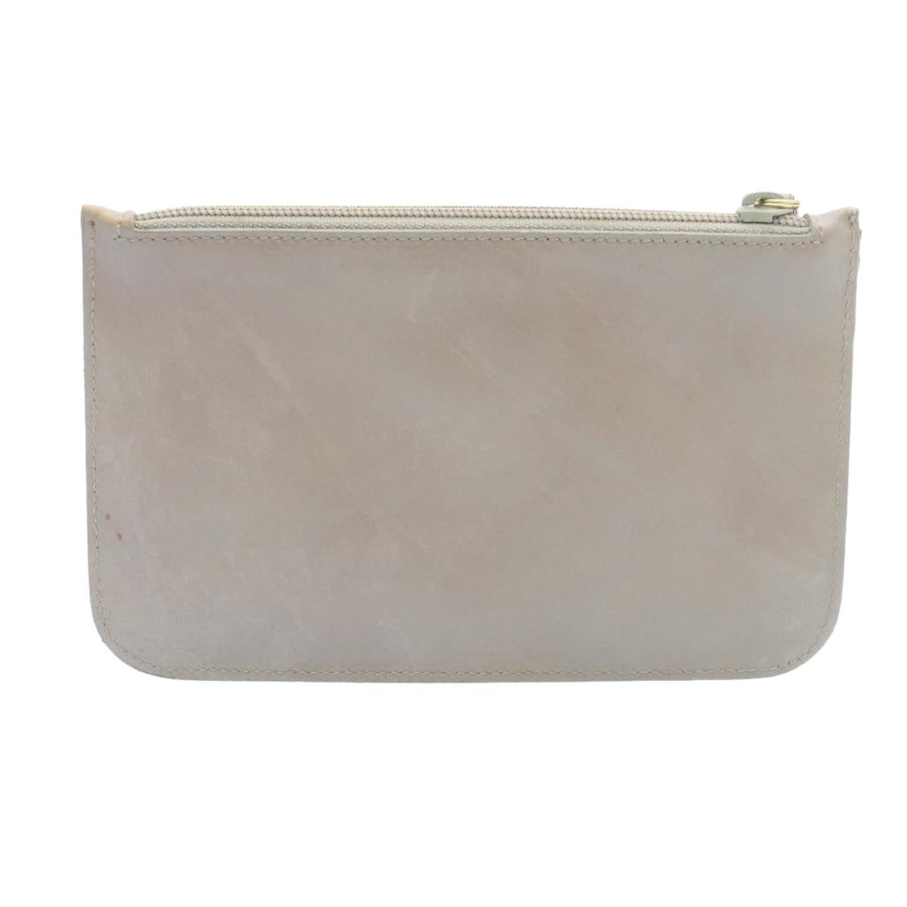 GUCCI Pouch Leather Gray am1843g