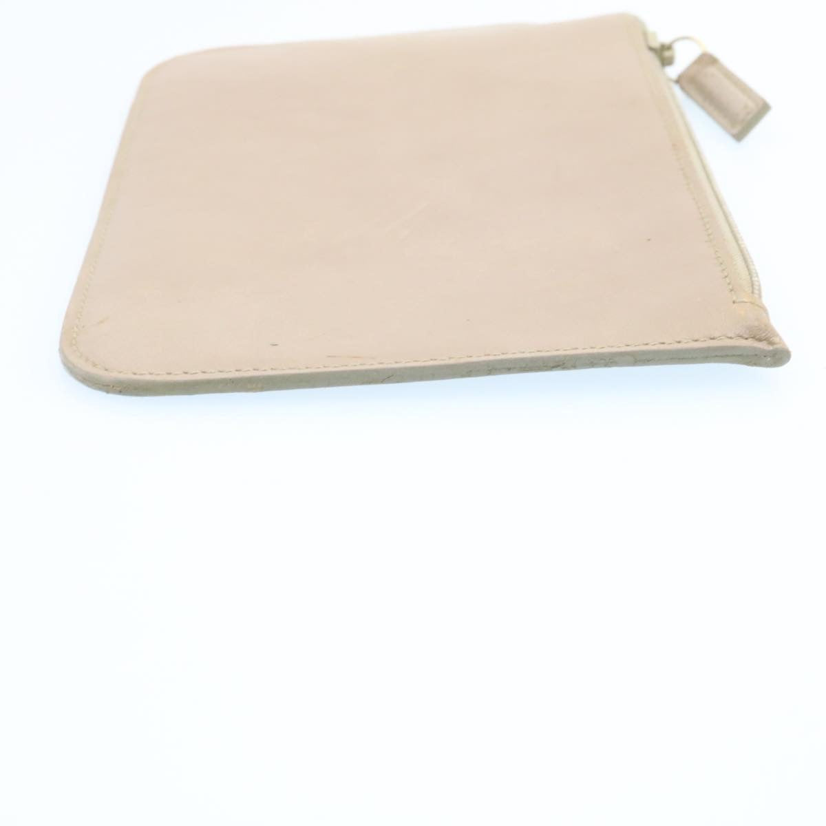 GUCCI Pouch Leather Gray am1843g