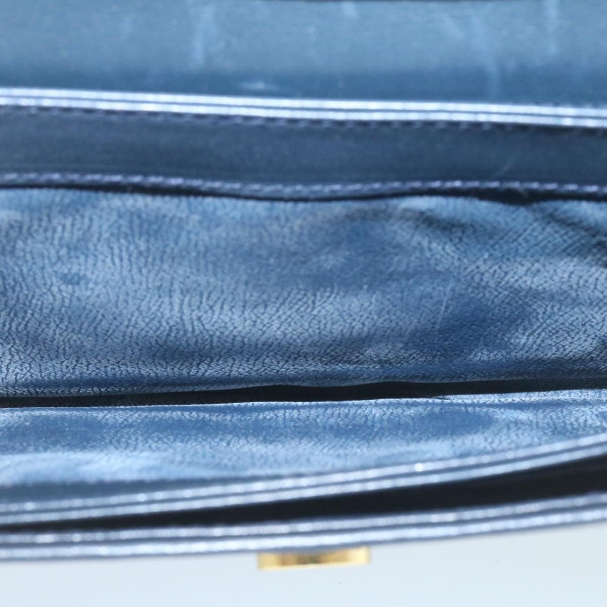 GUCCI Micro GG Canvas Shoulder Bag Navy am1865g