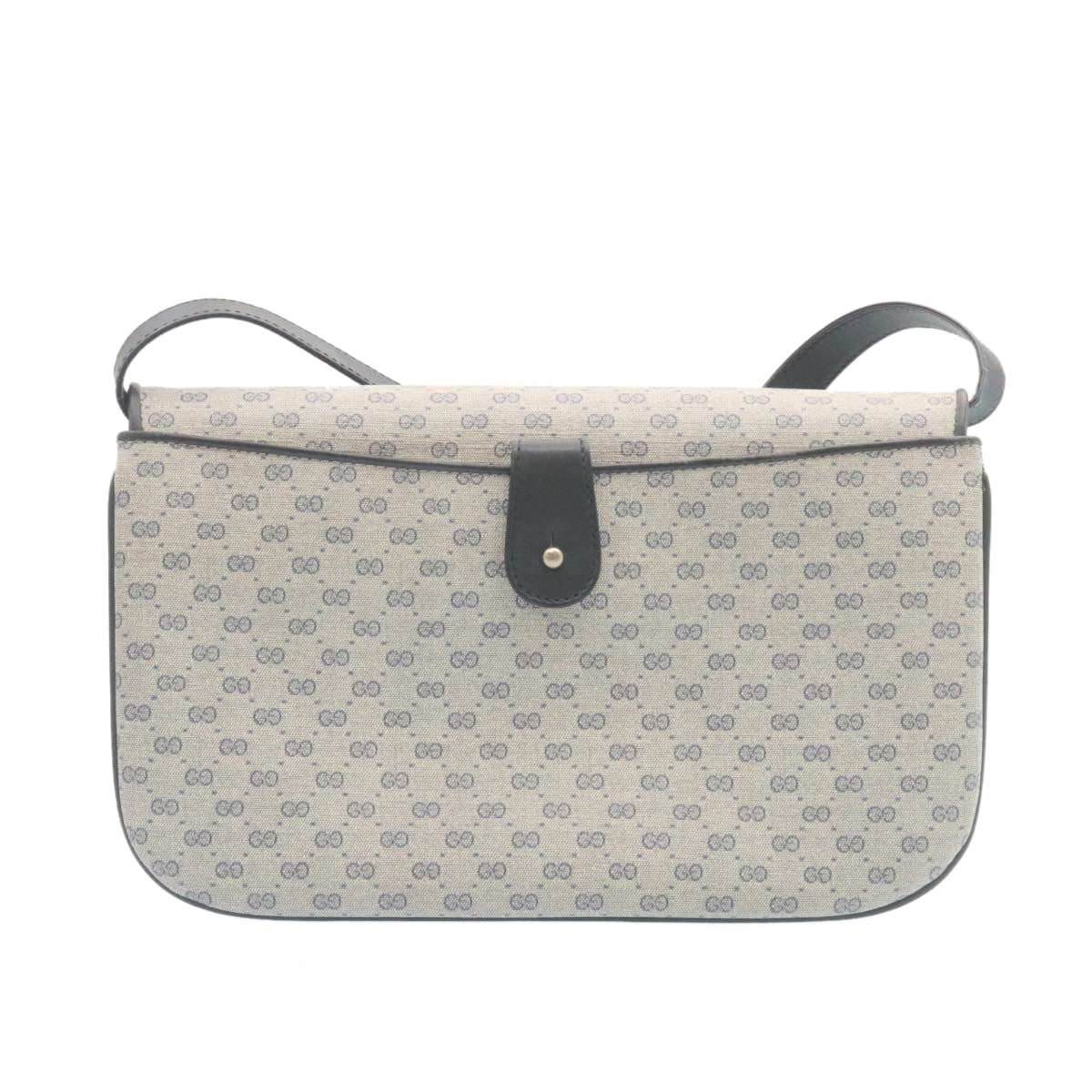 GUCCI Micro GG Canvas Shoulder Bag Navy am1865g