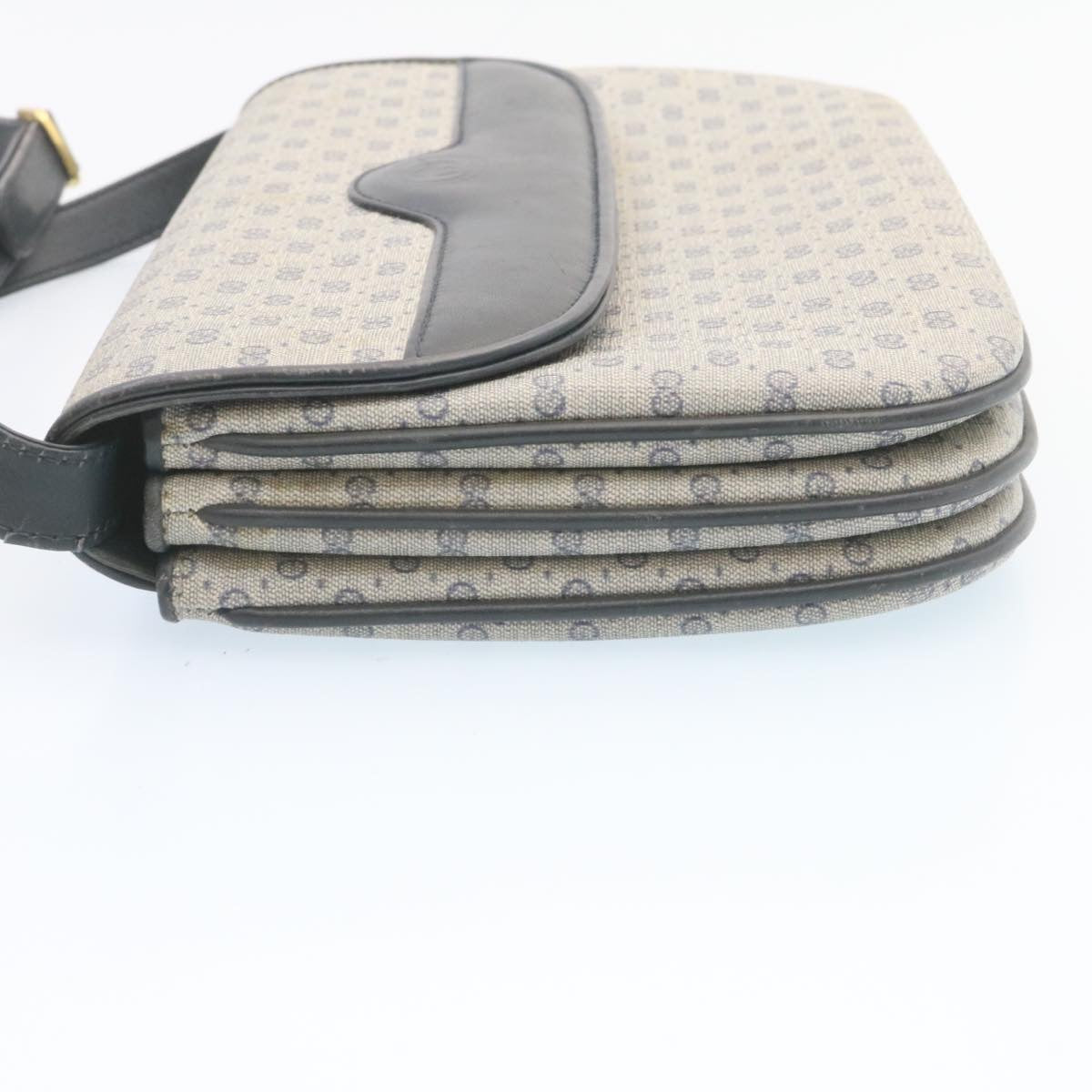 GUCCI Micro GG Canvas Shoulder Bag Navy am1865g