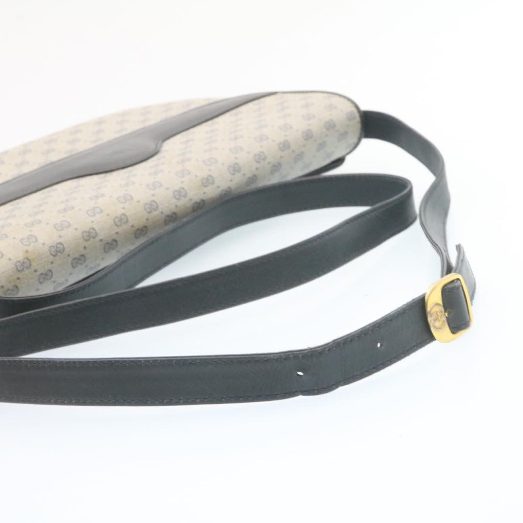 GUCCI Micro GG Canvas Shoulder Bag Navy am1865g