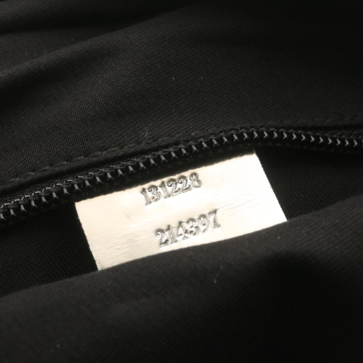 GUCCI Sherry Line GG Canvas Tote Bag Silver Blue am1955g