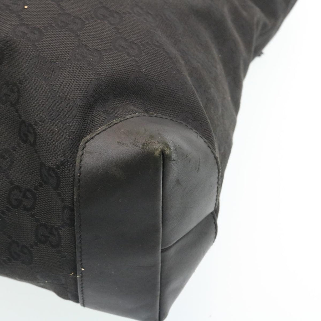 GUCCI GG Canvas Tote Bag Black am2078g