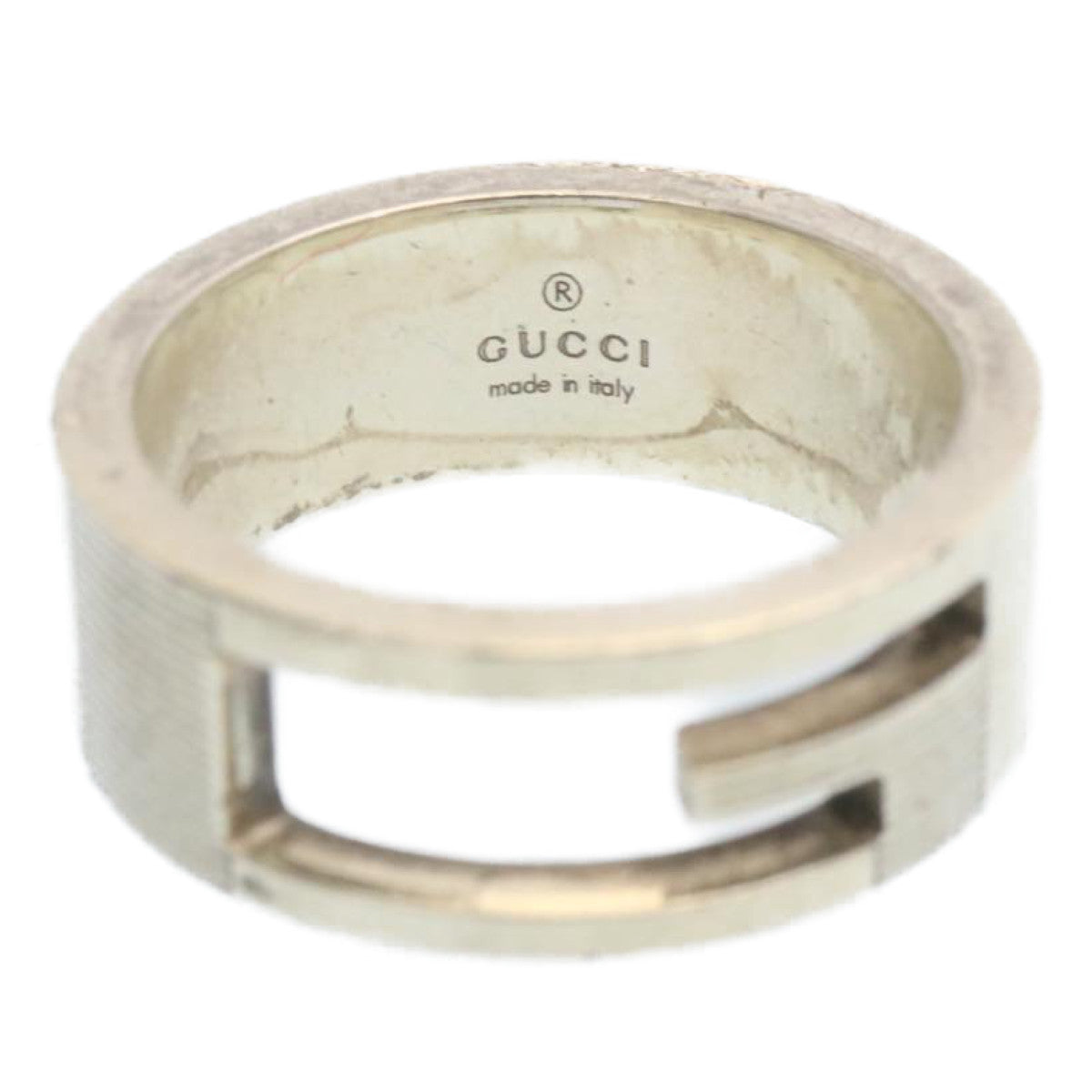 GUCCI Ring 2 Set size 7 and 16 Silver am2085g