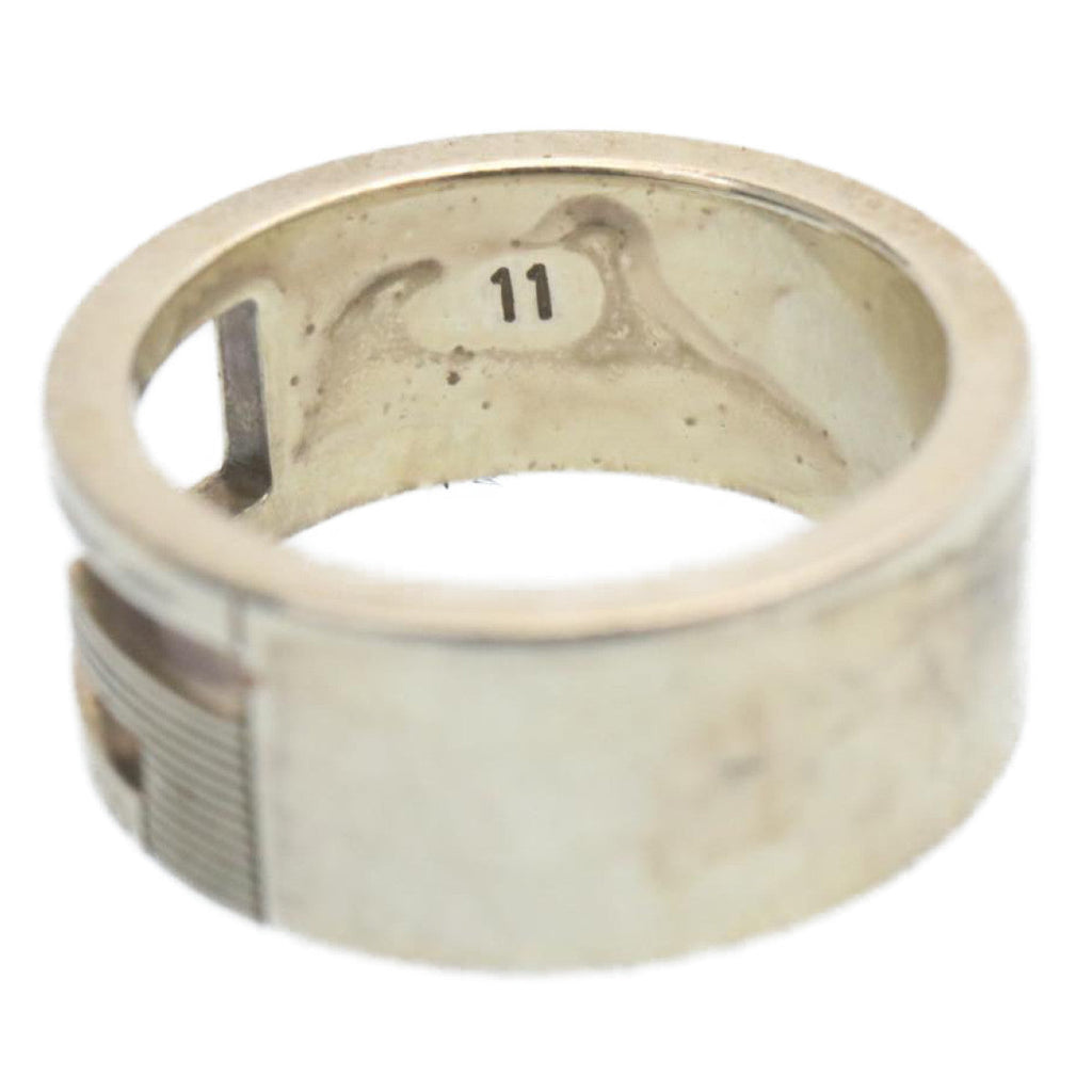 GUCCI Ring 2 Set size 7 and 16 Silver am2085g
