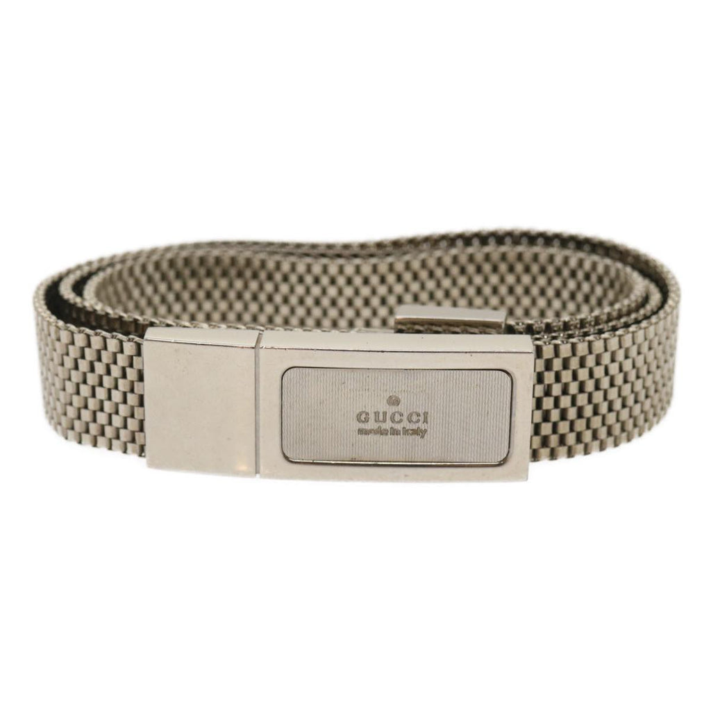 GUCCI metal Belt Silver am2365g