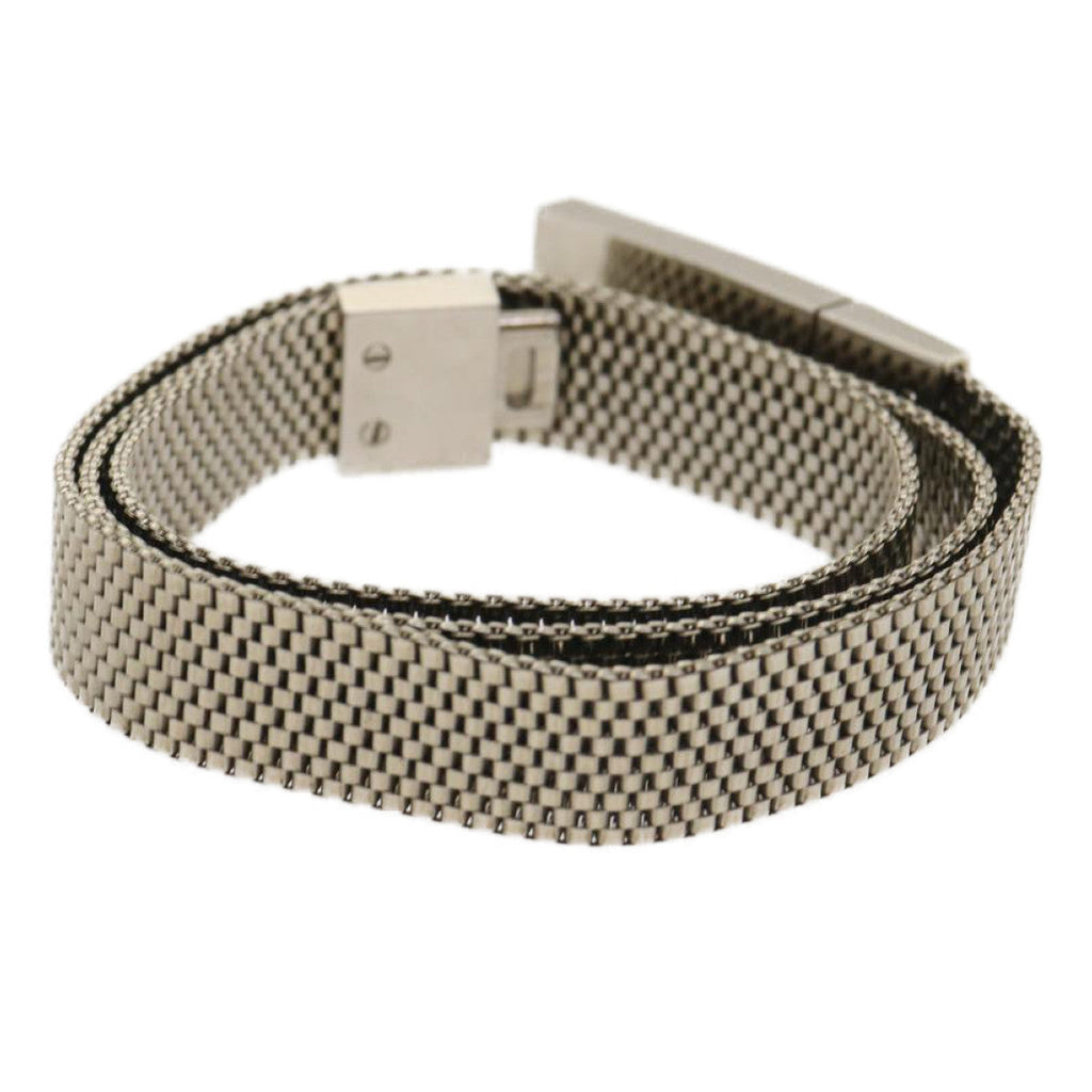 GUCCI metal Belt Silver am2365g