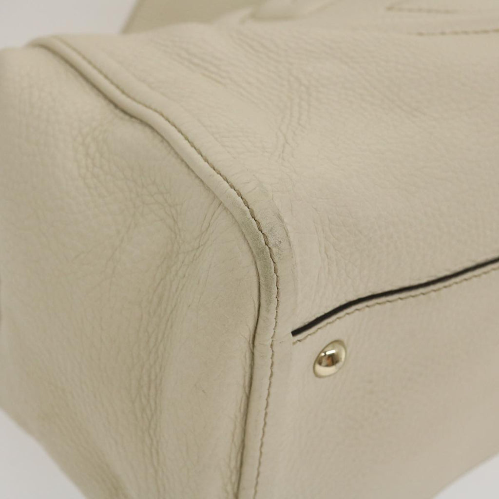 GUCCI Soho Fringe Tote Bag White am2471g