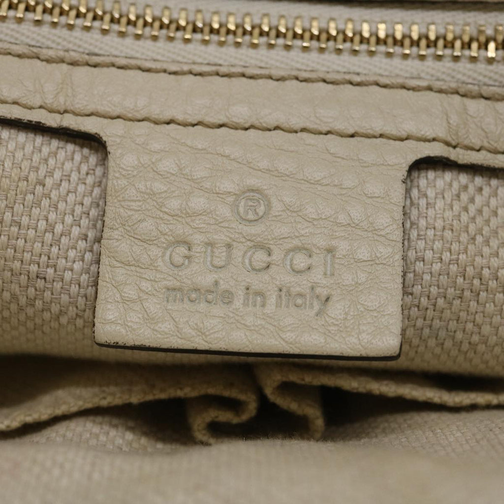 GUCCI Soho Fringe Tote Bag White am2471g