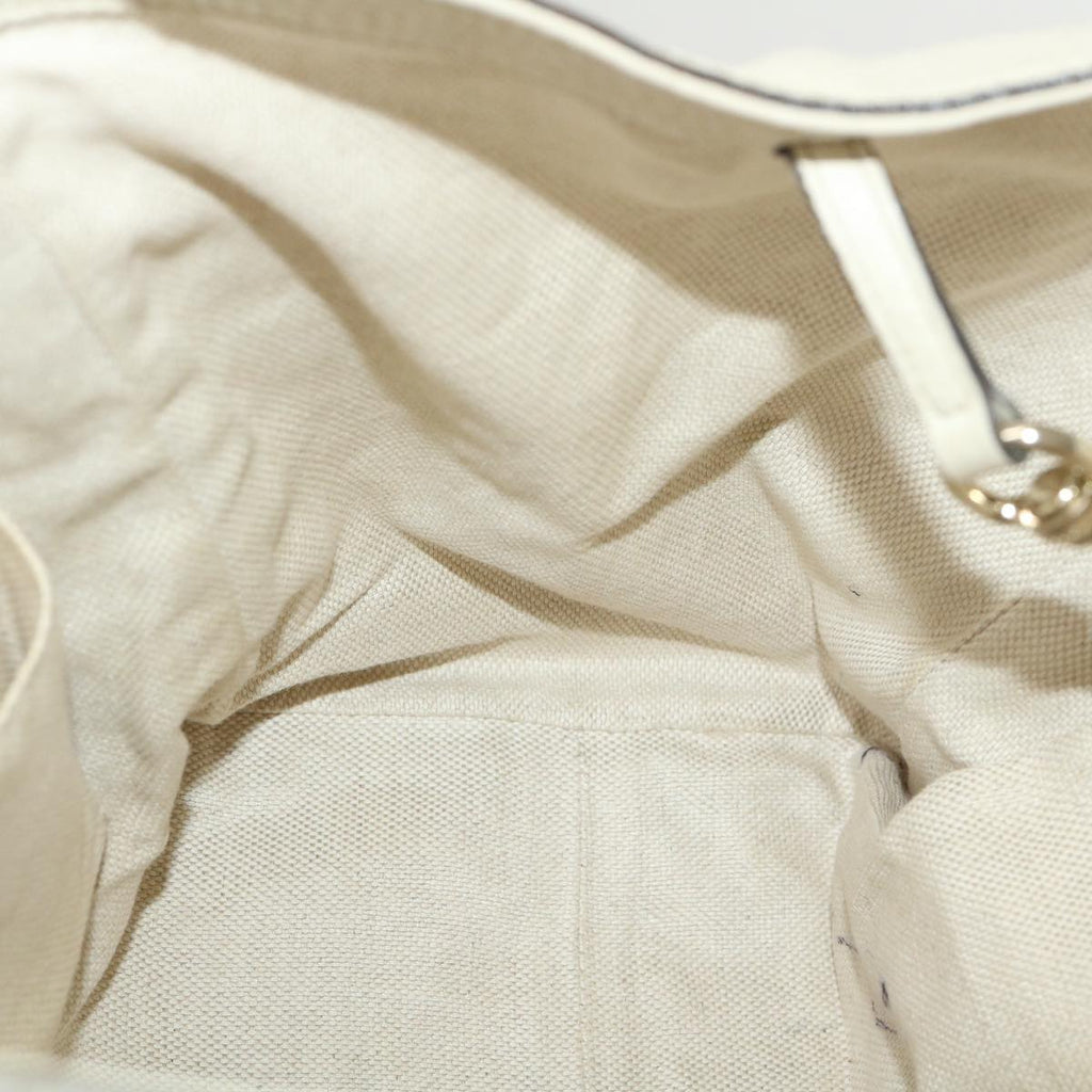 GUCCI Soho Fringe Tote Bag White am2471g