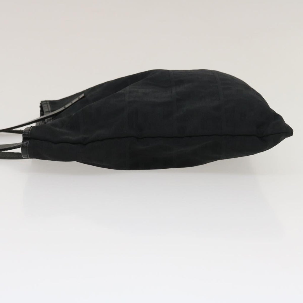 FENDI Zucca Canvas Hand Bag Black am2474g